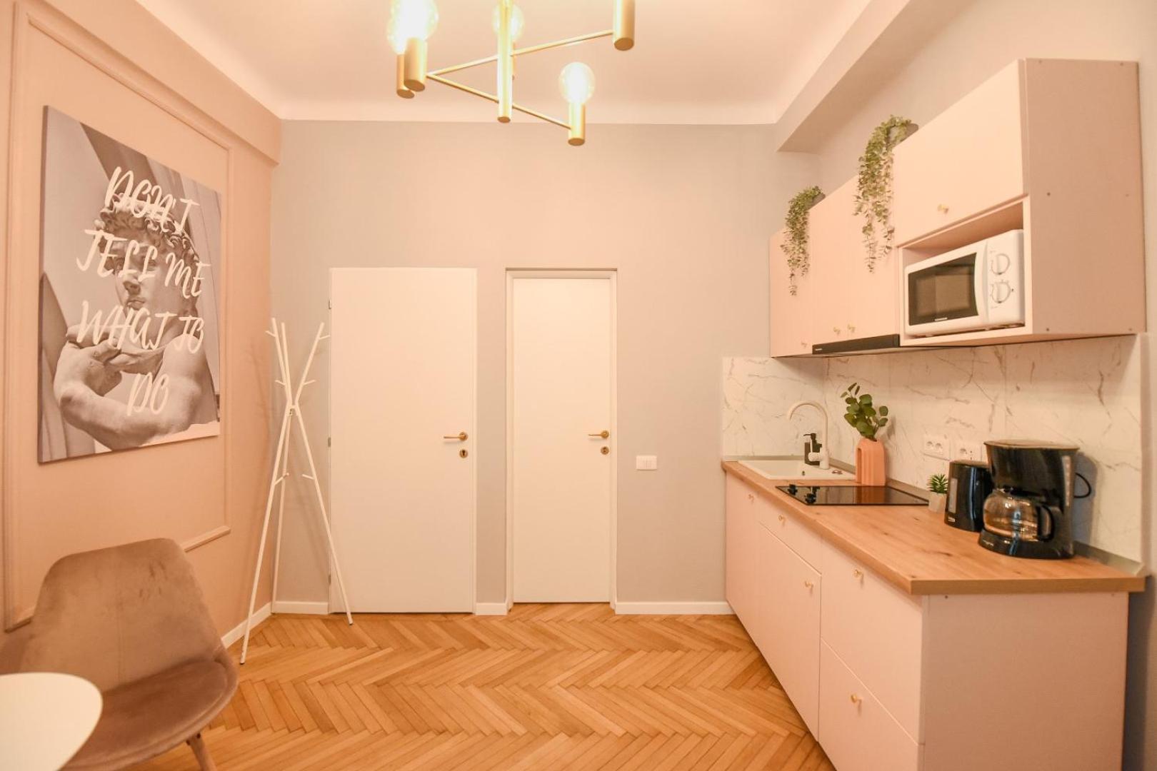 Modern Stay - Central Studios With Wall Projector Near Radisson Bucureşti Phòng bức ảnh